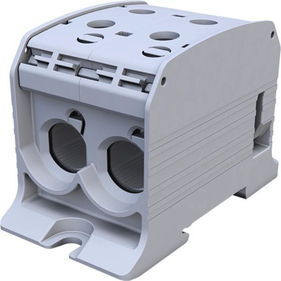 Simet Złączka szynowa gwintowa Al/Cu STB 95-2 (87520) SIMBLOCK szary 81102002