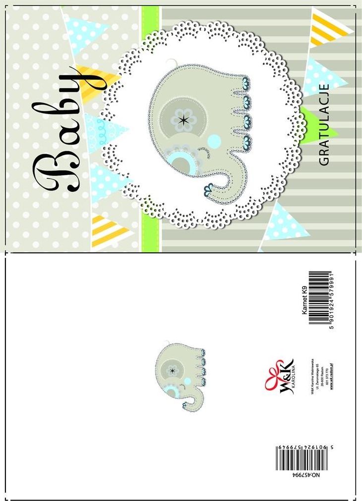 W&K Kartka okolicznościowa NO:457994