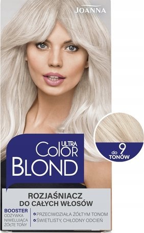 Joanna Joanna Ultra Color Blond Rozjaśniacz do całych włosów - do 9 tonów 1szt