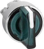 Schneider Electric Napęd przełącznika 3 położeniowy zielony z podświetleniem bez samopowrotu (ZB4BK1333)