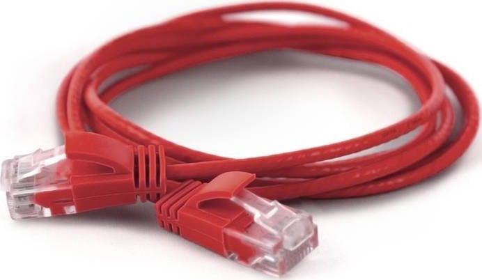 Wantec Wantec 25.00m Cat. 6a Patch Cable UTP RJ45 Male to Red - Network Patch Cords - 25m - Cat6a - U / UTP (UTP) - RJ-45 - RJ-45 - Red (7280)