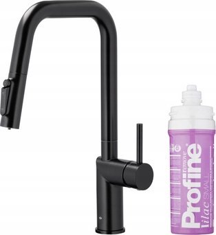 Bateria kuchenna KFA DUERO PURE STYLE PULL-OUT BATERIA KUCHENNA Z FUNKCJĄ FILTRACJI WODY I WYCIĄGANĄ WYLEWKĄ + ZESTAW FILTRUJĄCY PROFINE LILAC S, CZAR