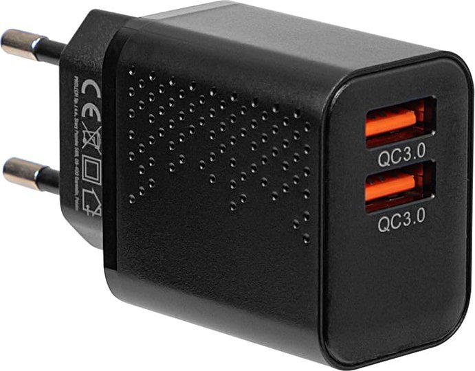 Ładowarka Blow 76-024# Ładowarka sieciowa gniazdo usbx2 qc 36w