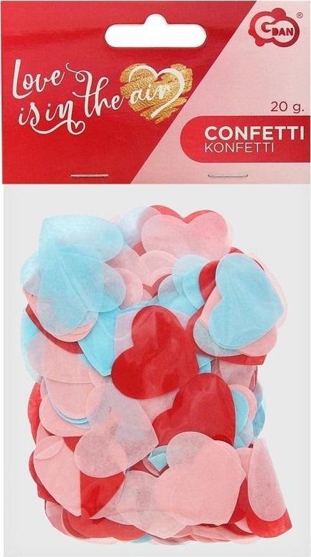 GoDan Konfetti bibułkowe Love is in the air eco 20g