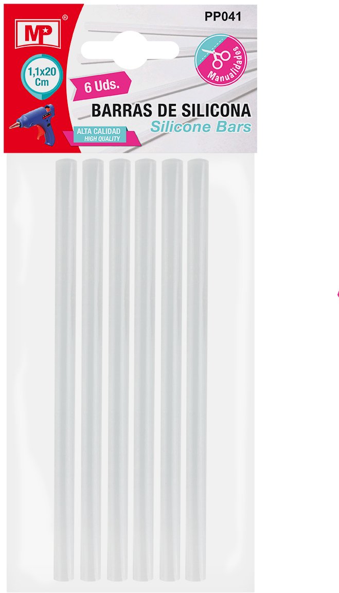 MP Wkłady klejowe do pistoletu 6 szt 11mmx20mm