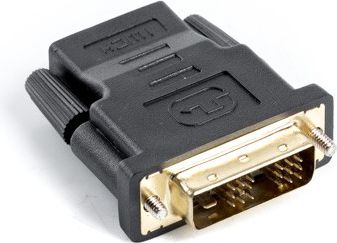 Adapter AV Lanberg HDMI - DVI-D czarny (AD-0013-BK)
