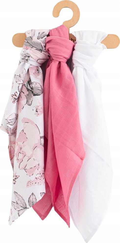 Pielucha MUSLIN 3 pak (incl.1x tetra), roz. 70x80