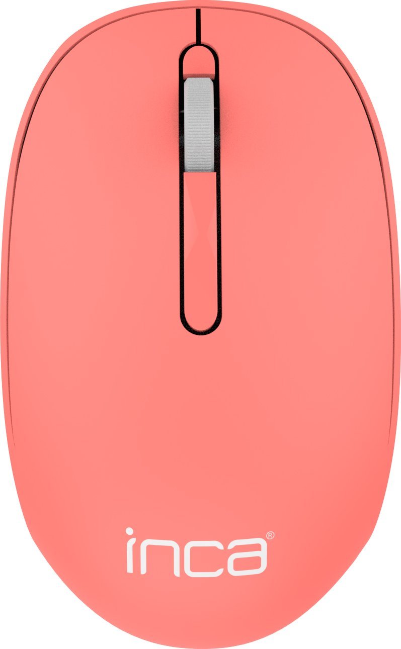 Mysz Inca INCA Maus IWM-241RT 1200 DPI,CANDY DESIGN 3D-Rosa, 2,4GHz