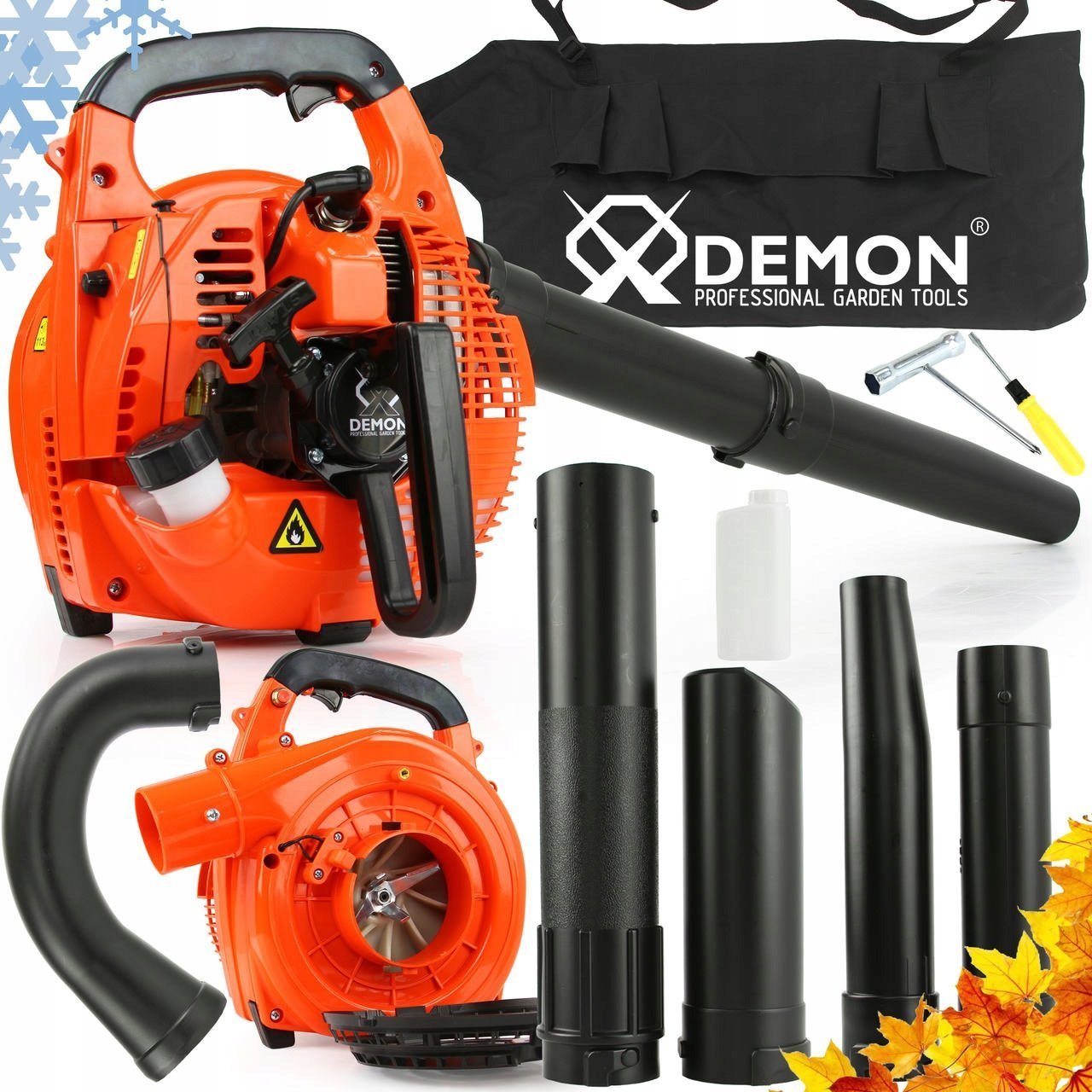 PETROL BLOWER-VACUUM CLEANER /DEMON