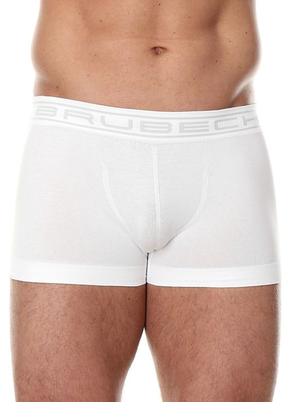 Brubeck Bokserki męskie shortbox Comfort Cotton białe r. M (BX10050A)