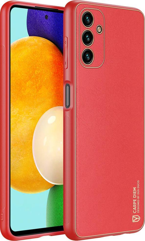 Dux Ducis Yolo eleganckie etui pokrowiec Samsung Galaxy A13 5G czerwony