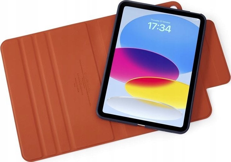 Etui na tablet Pipetto Pipetto Origami No5 Rotating Folio Case, dark blue - iPad 10.9 (2022)