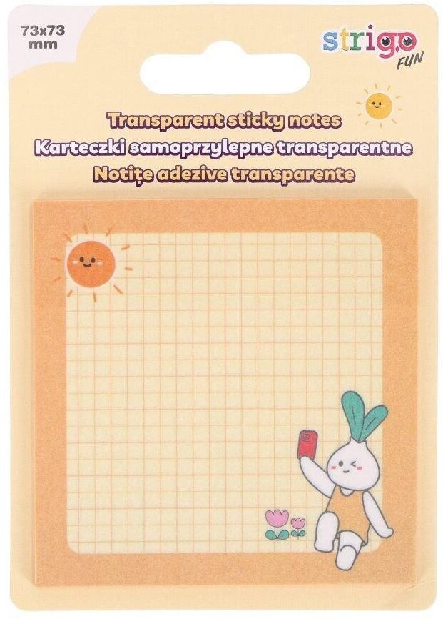 Karteczki samoprzylepne 73x73mm 50K żółte