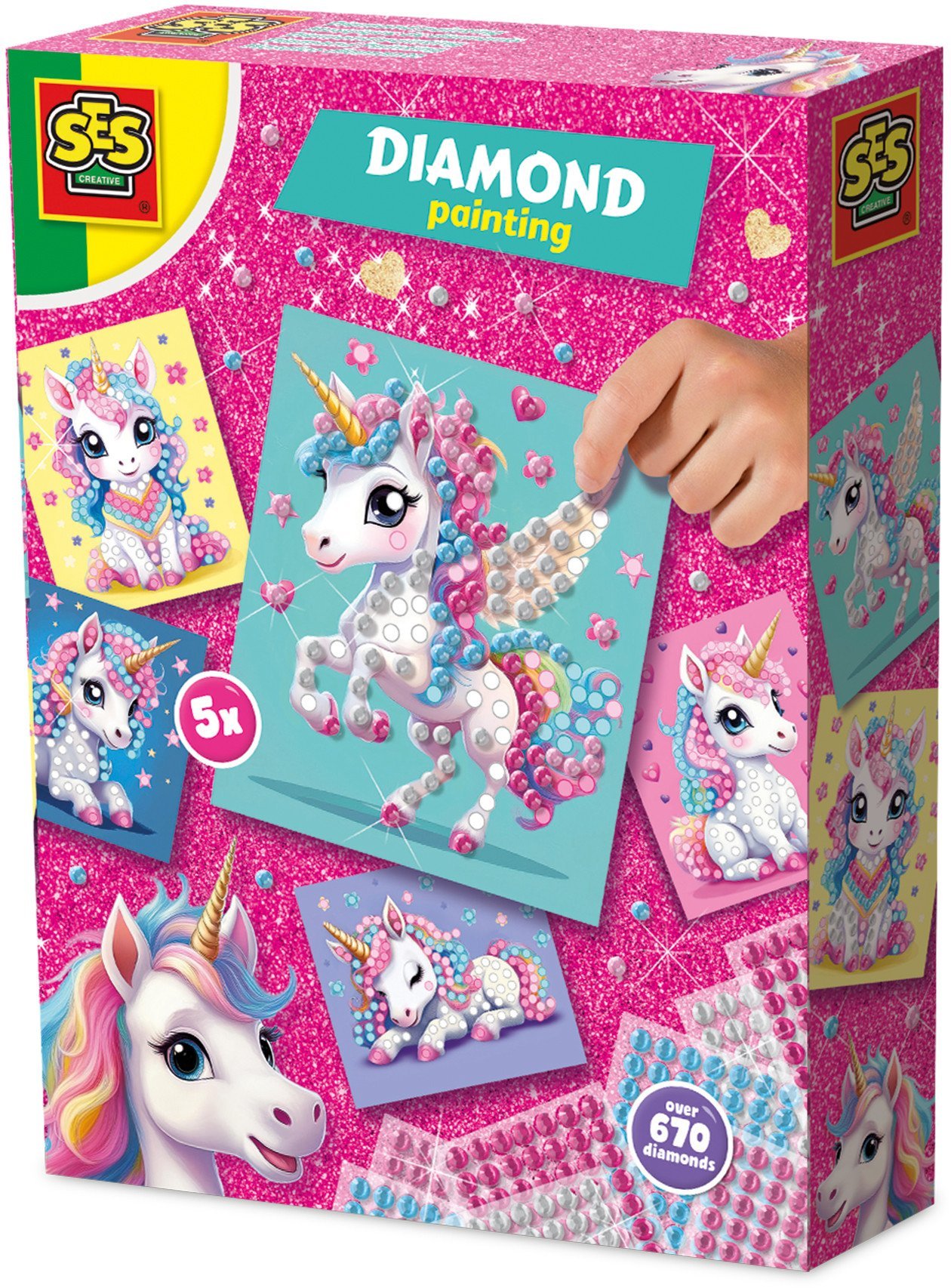 SES Jednorożec malowanie diamentów 14726 47266