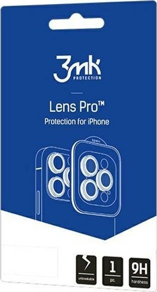 3MK 3MK Lens Protection Pro Sam A14/A34 5G A346 czarny/black, Ochrona na obiektyw aparatu z ramka montażową 1szt