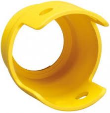 Lovato Electric Osłona do przycisków grzybkowych z możliwością blokowania kłódką fi 6-8mm (LPXAU158)