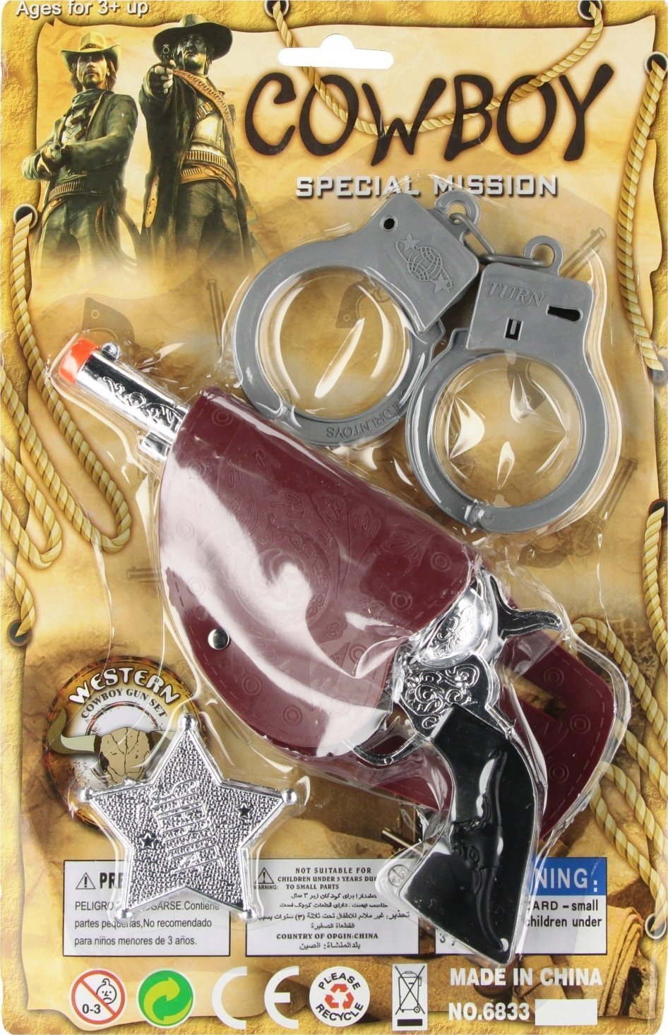 Mega Creative ZEST KOWBOJSKI 19X28X5 MC B/C 120/240