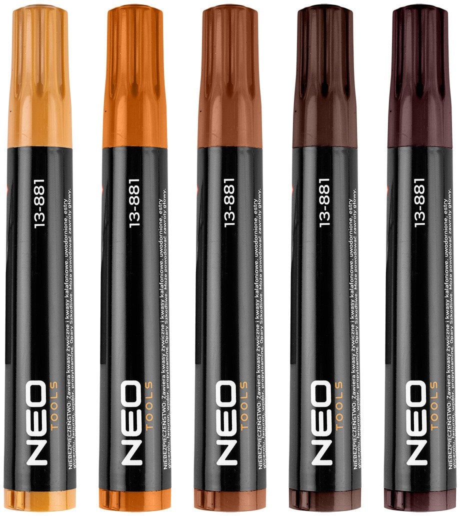 Zestaw kredek naprawczych do mebli 5 elementów