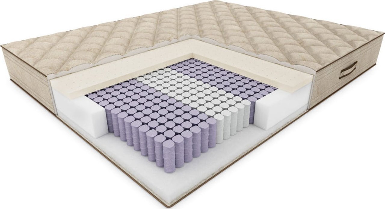 Hilding Materac Hilding NEVADA : Rozmiar - 120x200, Pokrowiec - Linen | U NAS KUPISZ NAJTANIEJ!