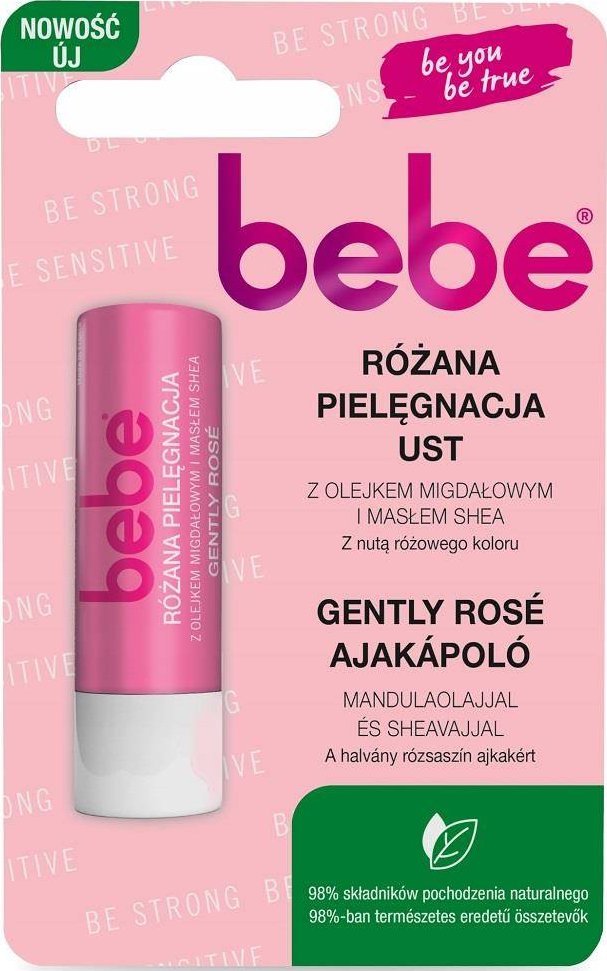 bebe Bebe Young Care pielęgnacyjna szminka do ust Różana 4.9g