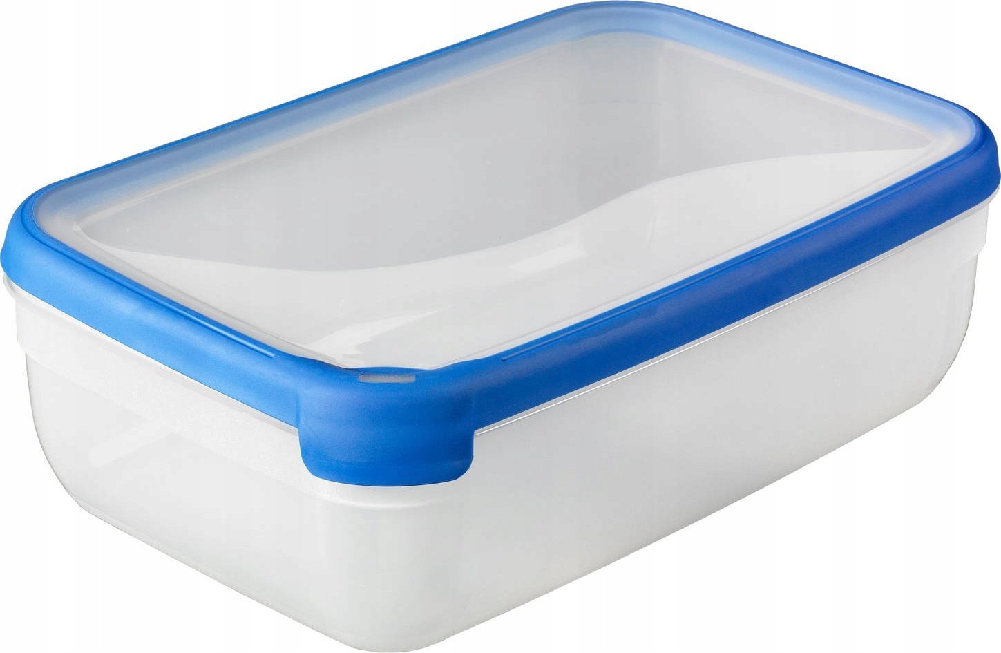 Curver CURVER POJEMNIK PROSTOKĄTNY 4L /TRANSPARENTNY/ NIEBIESKI