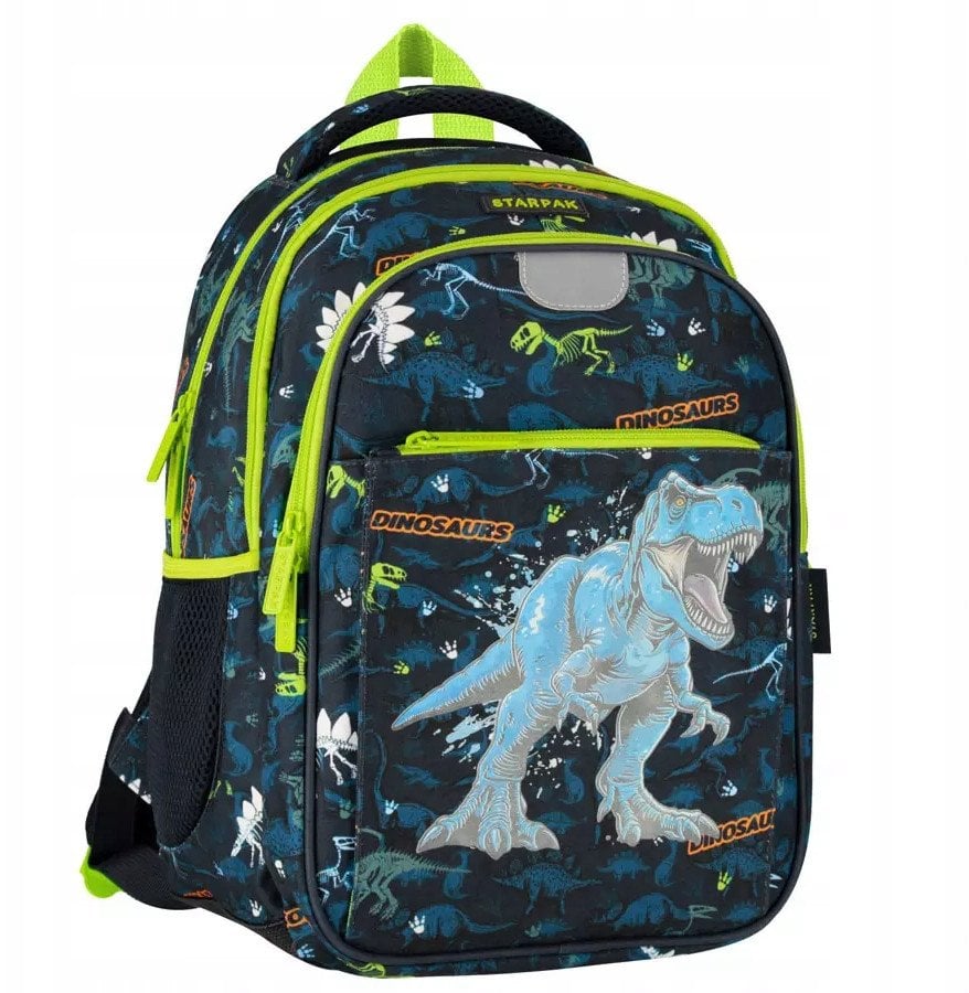 PLECAK SZKOLNY DINO SWIEC W CIEM STK-15 PB1/12