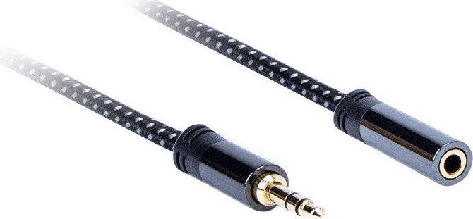 Kabel AQ Jack 3.5mm - Jack 3.5mm 3m czarny (xpa41030)