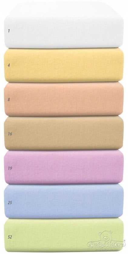 Prześcieradło flanelowe z gumą 60x120x10