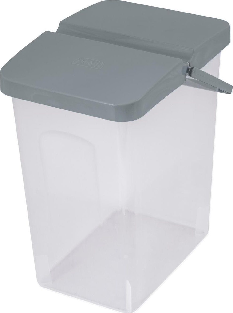 Branq Pojemnik na proszek lub karmę 10l BranQ szary