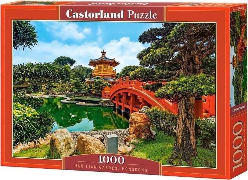 Castorland Puzzle 1000 element?w Ogr?d Nan Lian Hongkong