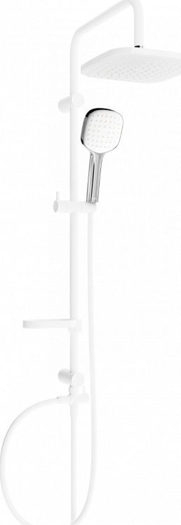 Zestaw prysznicowy Mexen Mexen X33 kolumna prysznicowa biała/chrom - 798333391-21