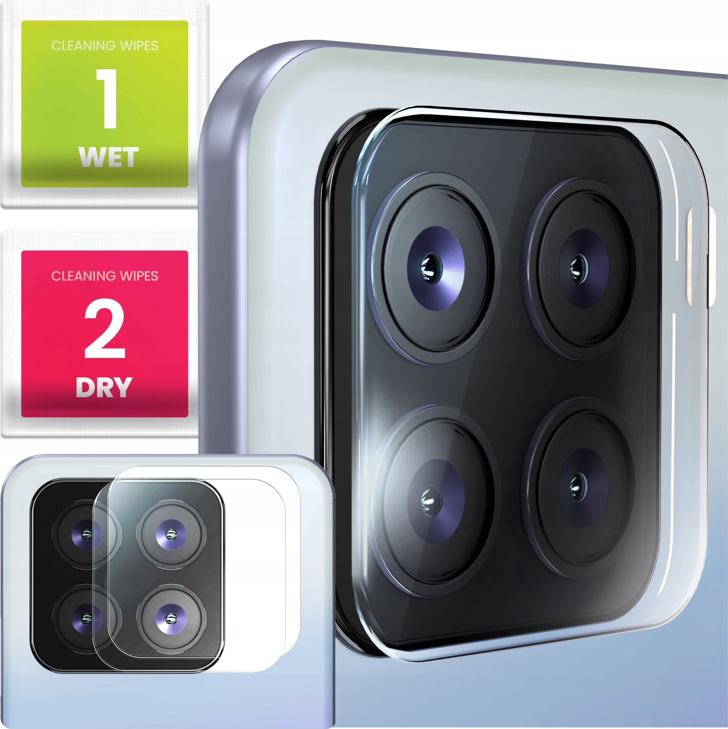 2-PAK Szkło Na Aparat Do Xiaomi 15 (Hartowane, Ochronne, Na Obiektyw, 9H)