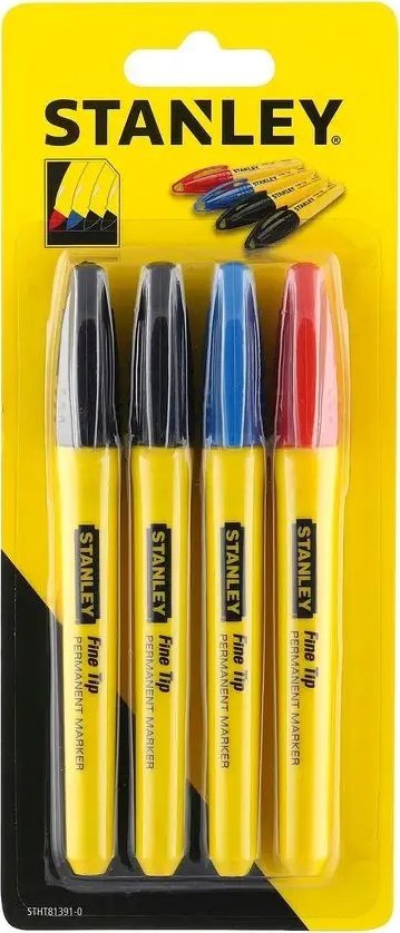 Stanley STANLEY MARKER FINE TIP 2szt. NIEBIESKI