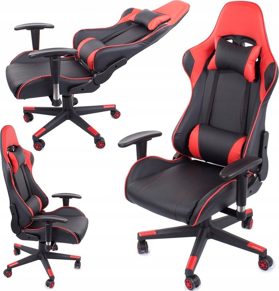 Fotel Verk FOTEL GAMINGOWY KUBEŁKOWY OBROTOWY BIUROWY GRACZA