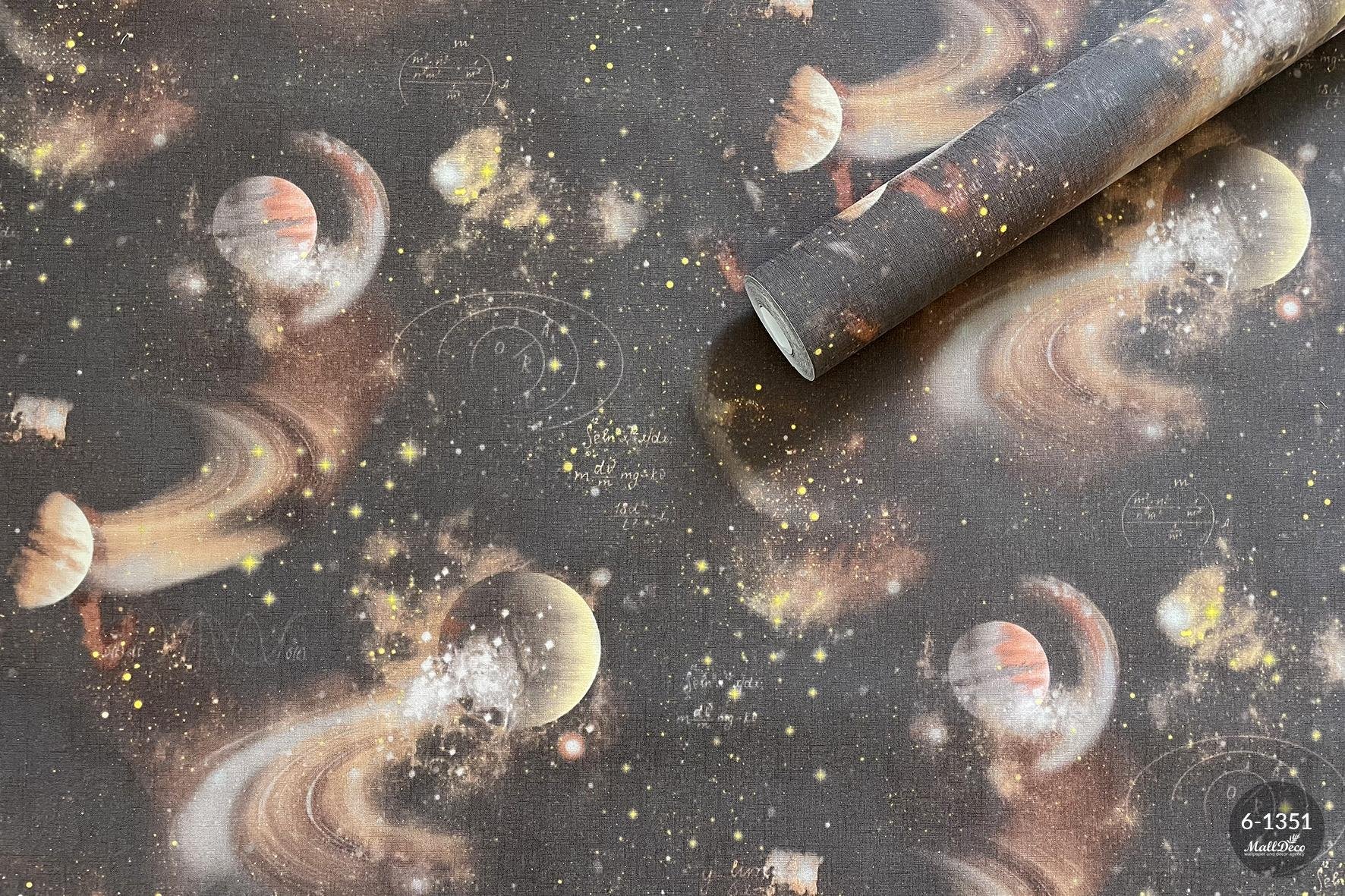 MallDeco TAPETA WINYLOWA MODEL COSMOS DECOR MARO