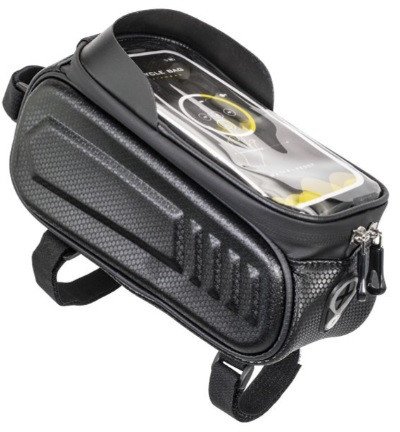 Wodoodporna torba rowerowa sakwa z etui na telefon na ramę rowera 2w1