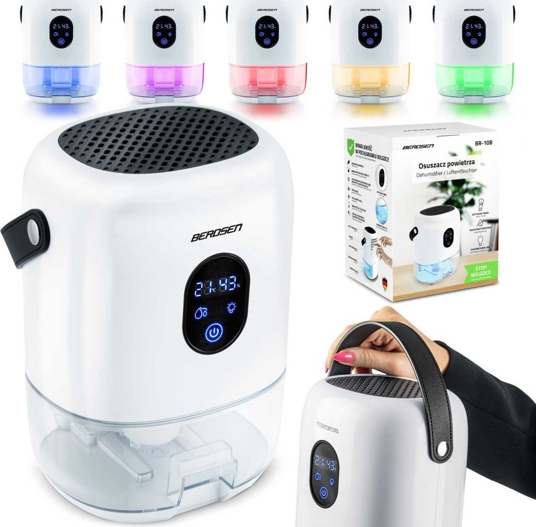 Berdsen Osuszacz powietrza - pochłaniacz wilgoci Berdsen BR-10B biały