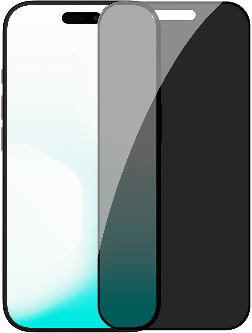 Szkło prywatyzujące Nillkin Privacy do Apple iPhone 17 Pro Max czarny