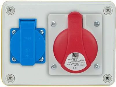 Pawbol Rozdzielnica stacjonarna R-BOX 150 1x32A/5P 1x250V IP44 (B.1090)