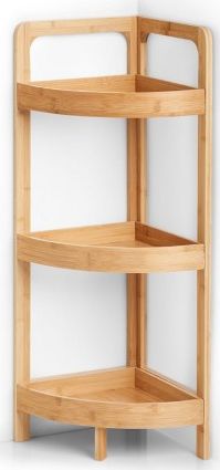 Zeller Szafka narożna, bambus, 29x29x85 cm