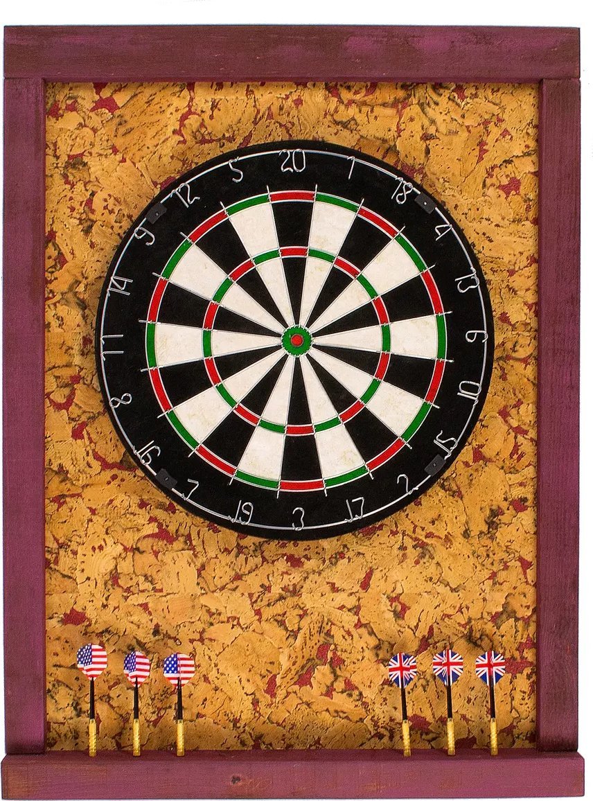 John Paddle Tablica Korkowa John Paddle do Darta Czerwona Uniwersalny