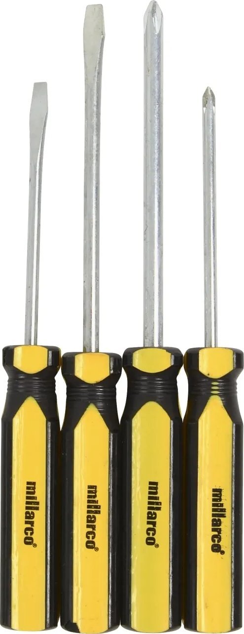 Usorteret Skruetrækkersæt - 4 dele