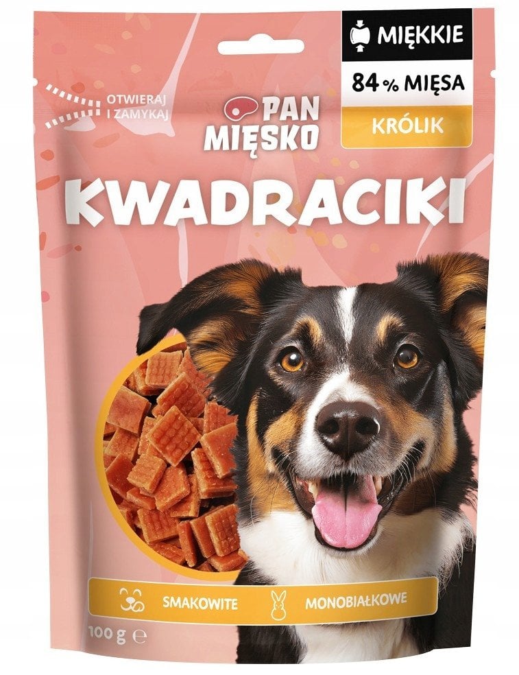 Pan Mięsko Kwadraciki królik 100g