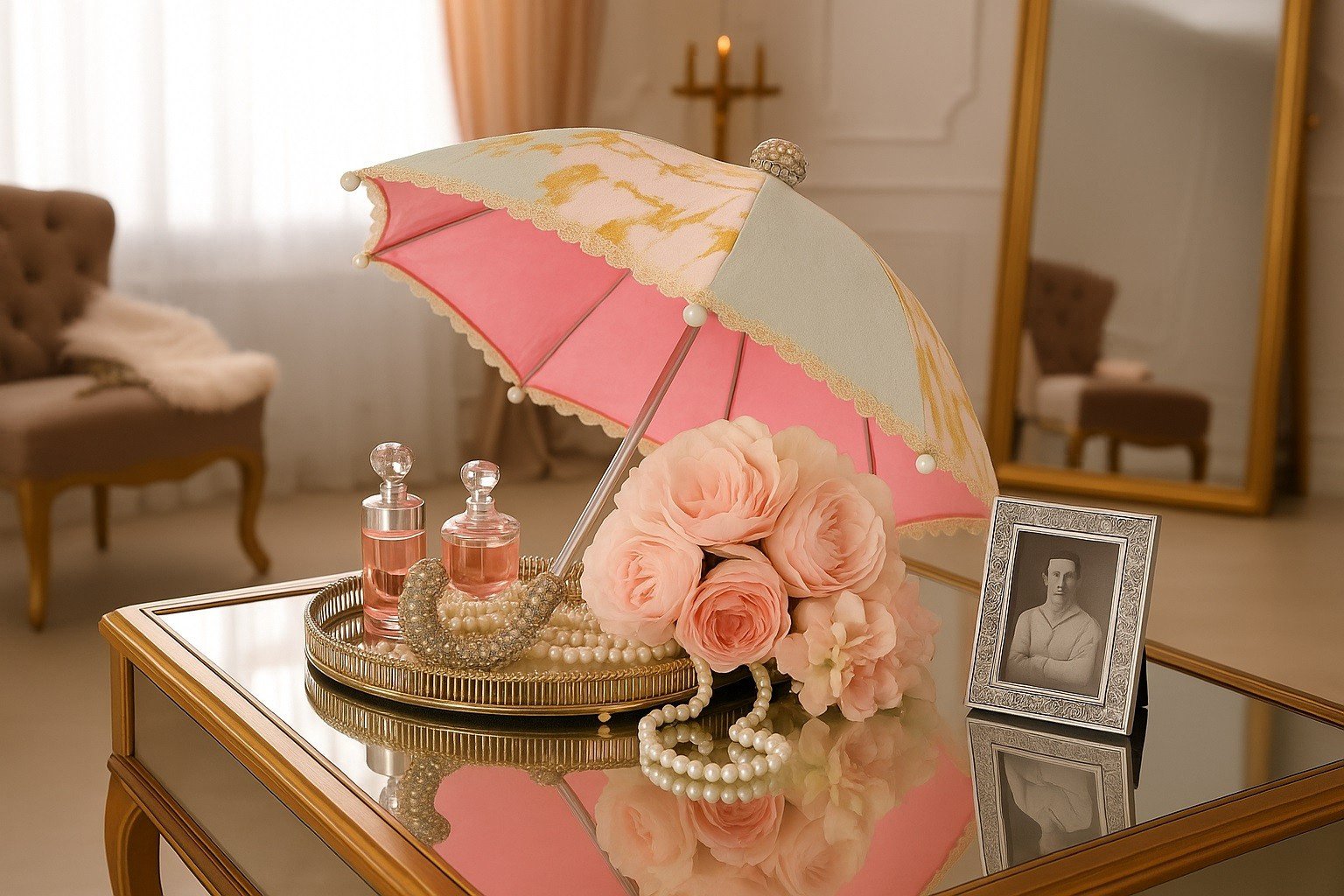 Ozdoba Parasolka 22x28 cm 180582