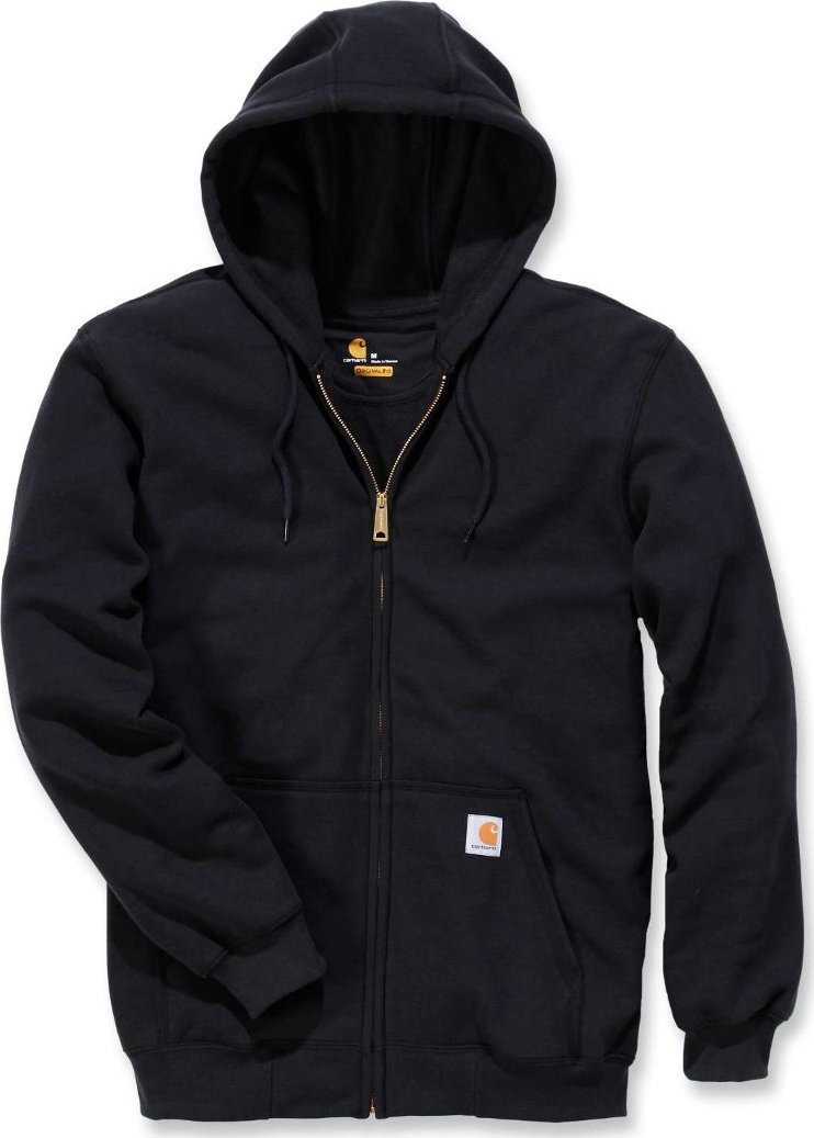 Carhartt Bluza Carhartt Midweight Hooded ZIP Black