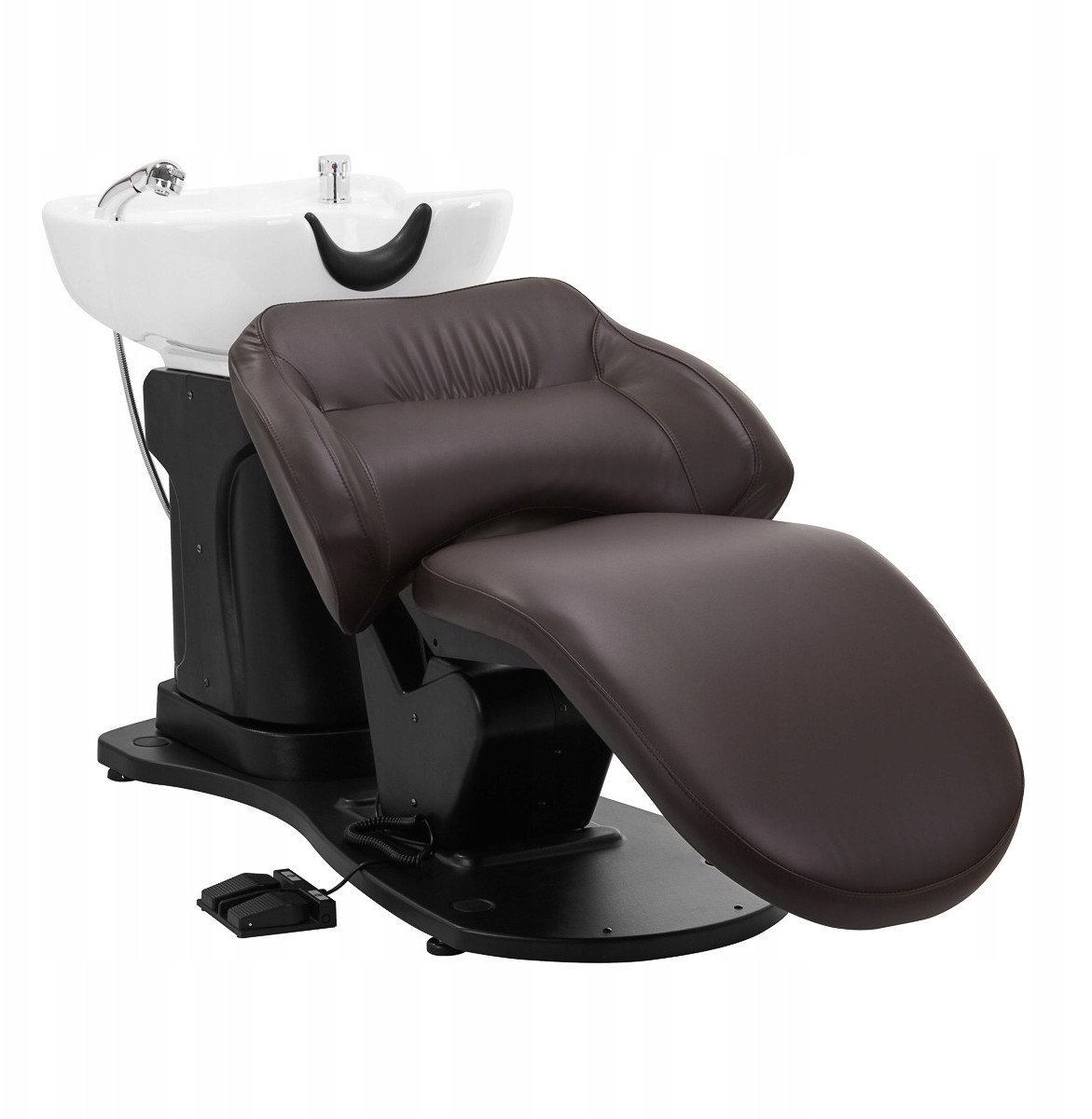 Gabbiano elektryczna myjnia fryzjerska TRYCHO brązowa