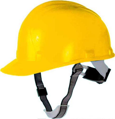 ArtMaster Kask Roboczy Walter Żółty - ochronny budowlany