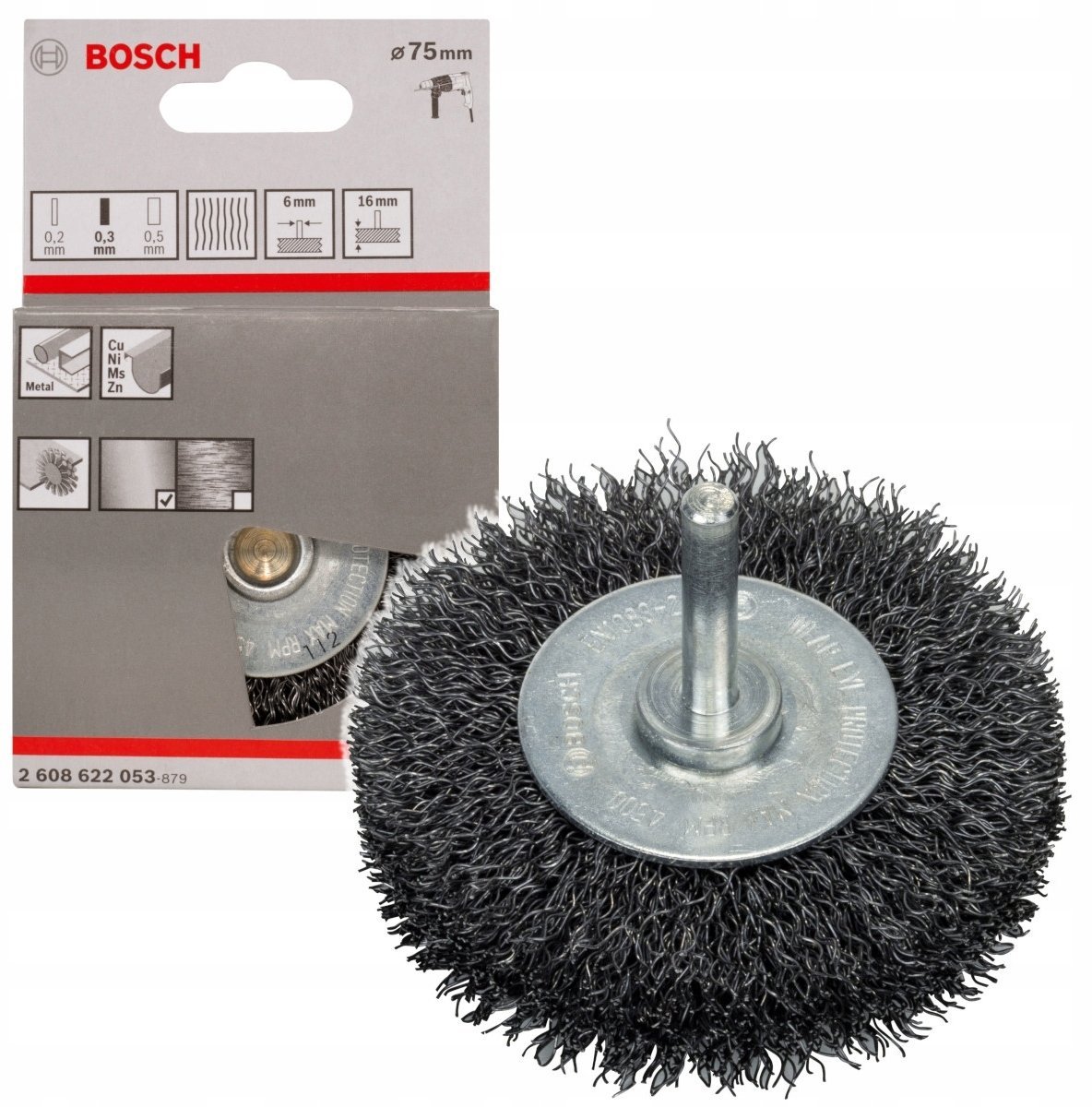 SZCZOTKA TRZPIEN TARCZ