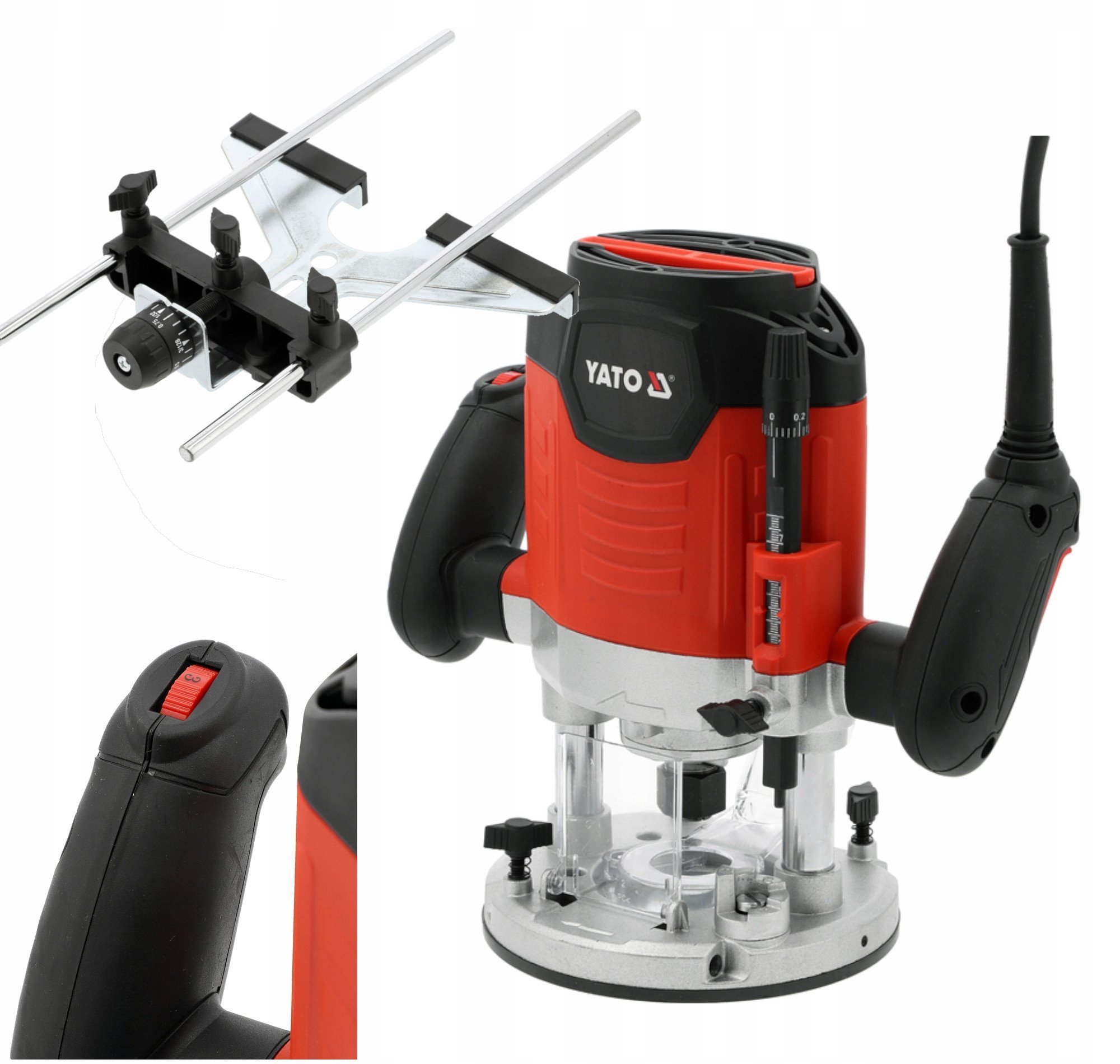 YATO FREZARKA 1400W (UCHWYT 6mm i 8mm)