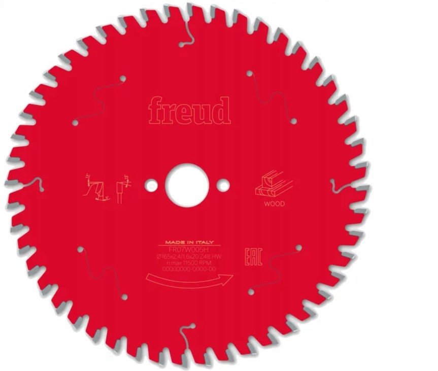 Tarcza Pil. FR07W005H 165X2,4X20-48